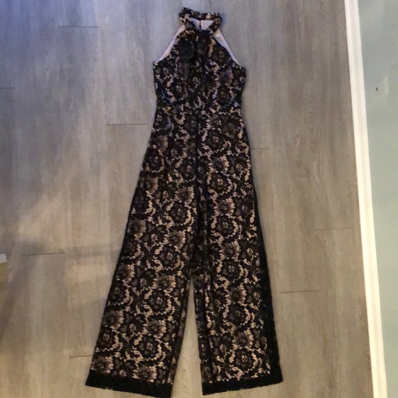 julia jordan lace jumpsuit